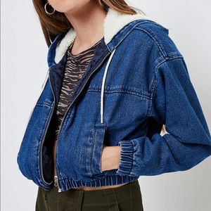 Pacsun Denim Bomber Jacket